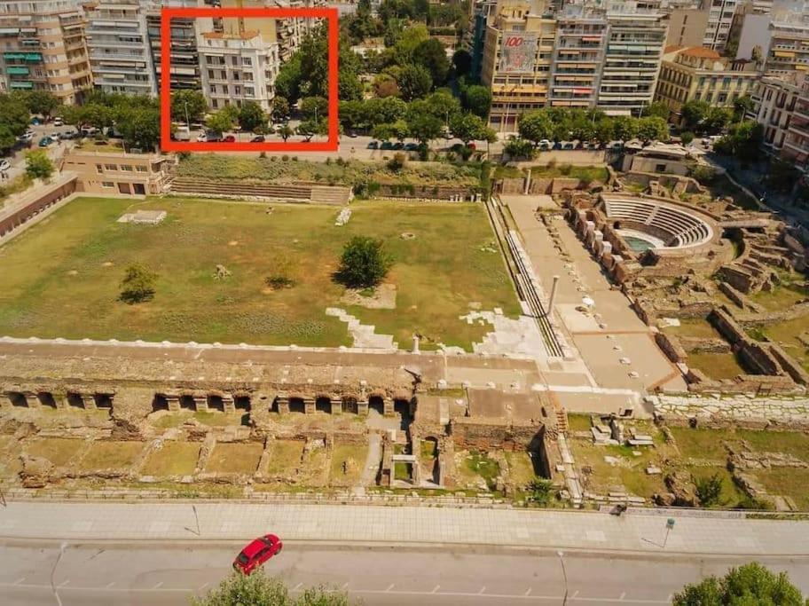 Roman Forum Apartment Thessaloníki Ngoại thất bức ảnh